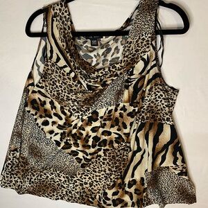 Wild Patterned Women's Tank Top